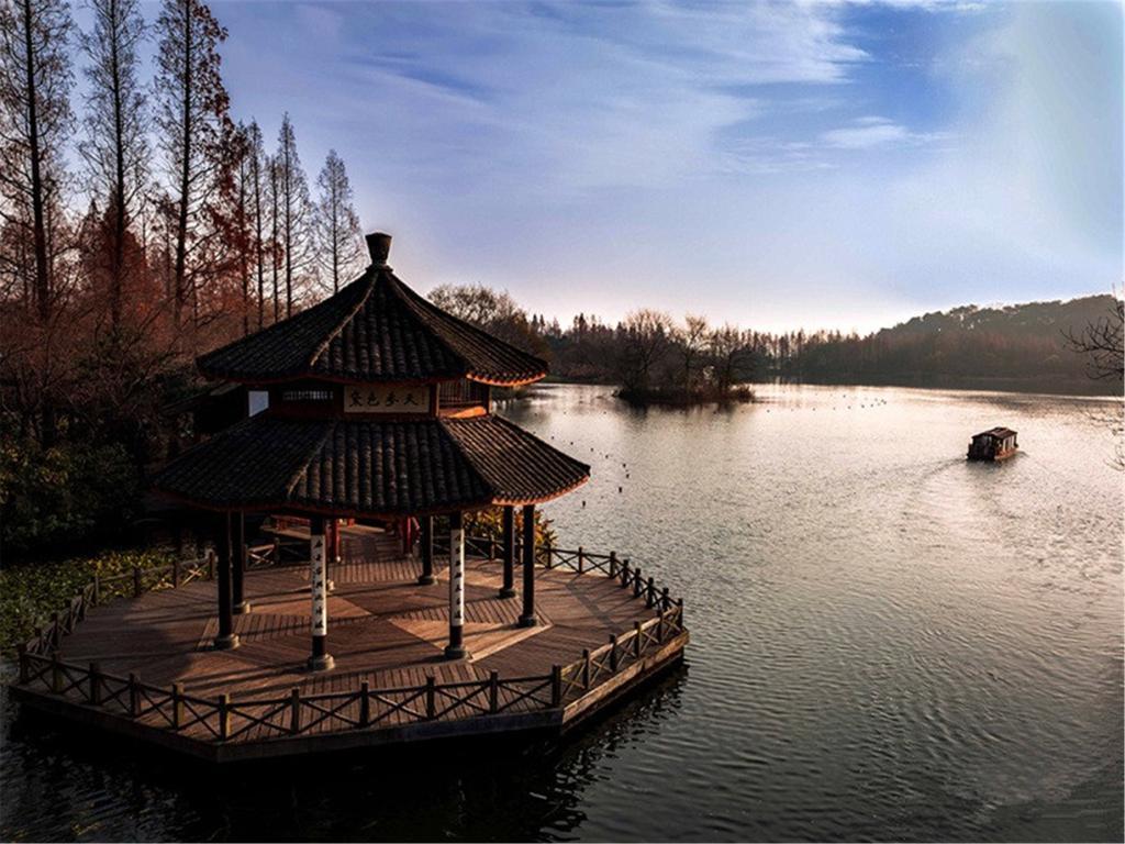 Yurong West Lake Cottage Resort Hotel Ханчжоу Экстерьер фото