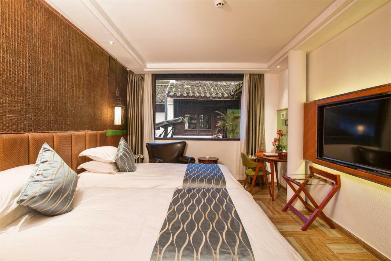 Yurong West Lake Cottage Resort Hotel Ханчжоу Экстерьер фото